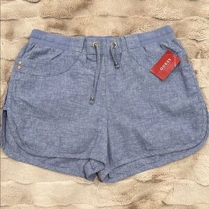 GUESS Women's Blue Casual Shorts